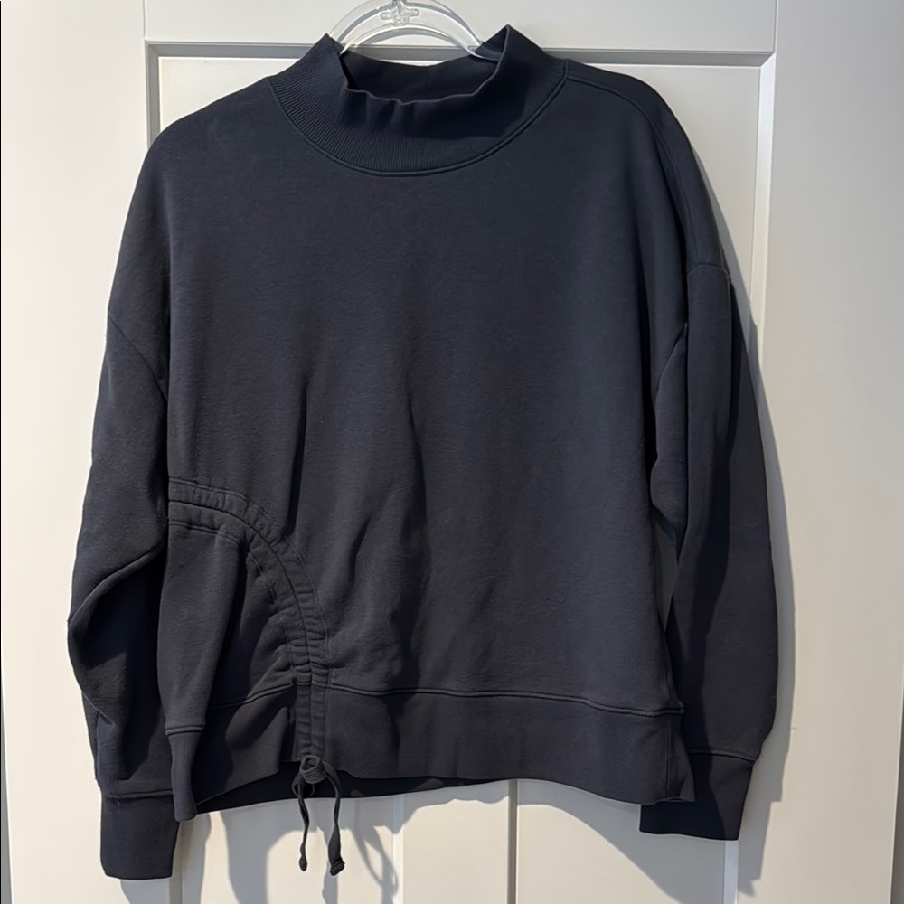 Black Cowl Neck Sweater